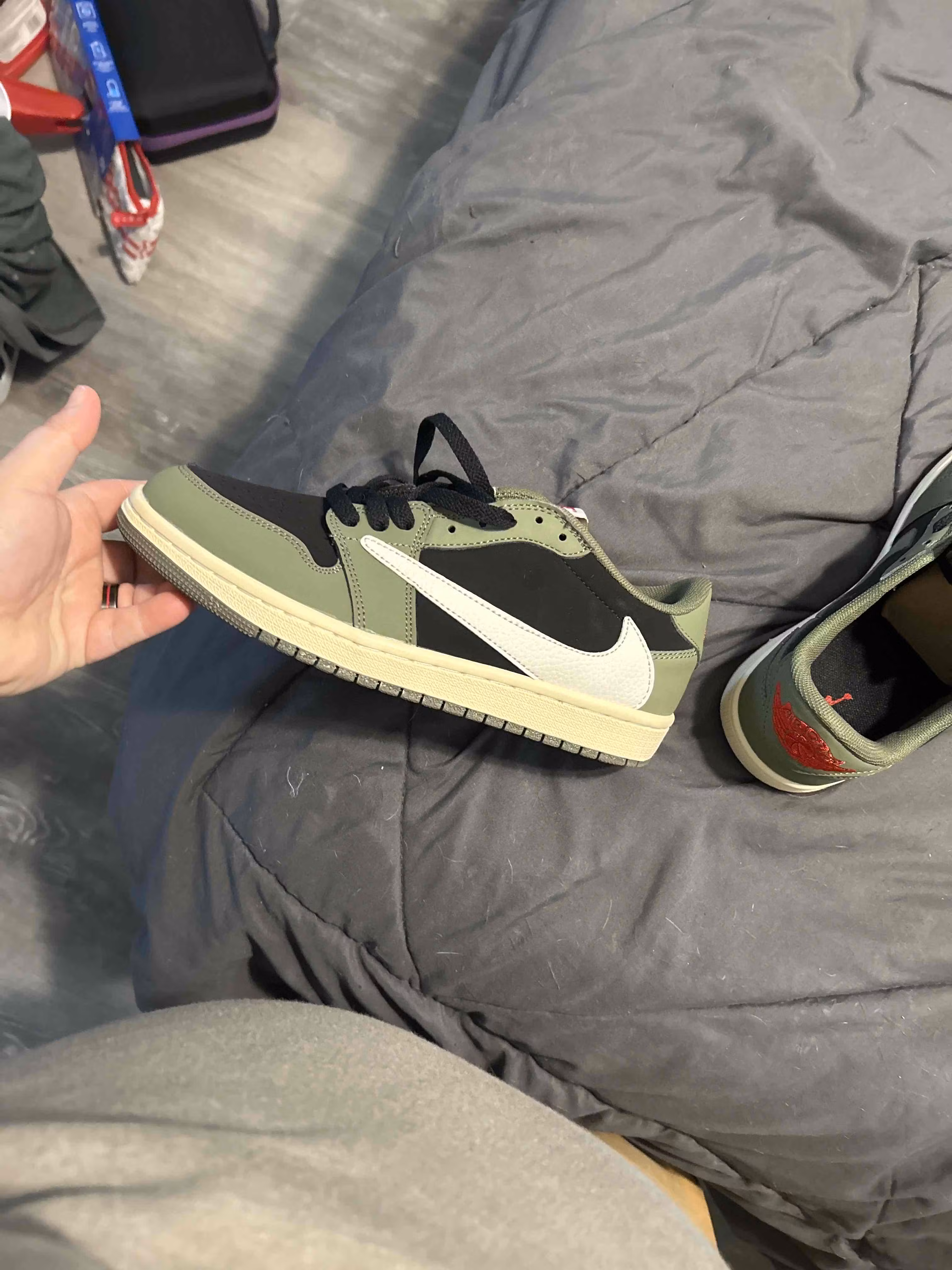 Travis Scott x Air Jordan 1 Low OG SP 'Black Olive' DM7866-002 Travis Scott x Air Jordan 1 Low OG SP 'Black Olive' DM7866-002